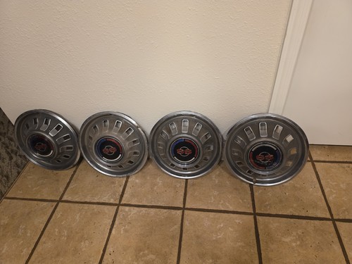 Vintage 14inch hub caps - 4,